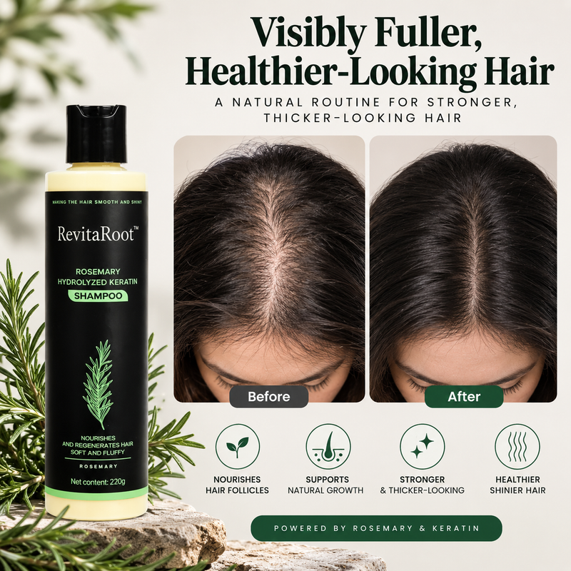RevitaRoot™ Rosemary Shampoo for Fuller, Healthier-Looking Hair