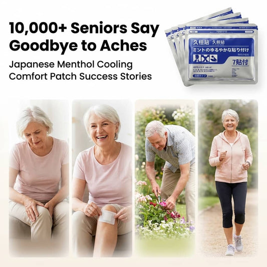 Japanese Pain Patches - High Absorption Glucosamine/chondroitin & Herbs